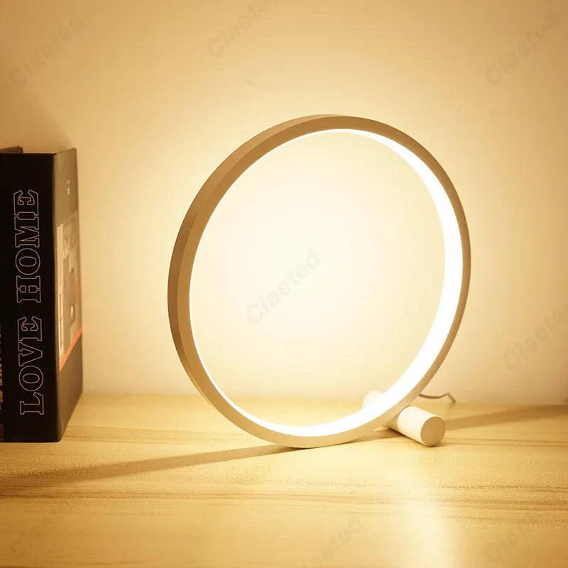 Luminária de Mesa Circular LED -  Circle