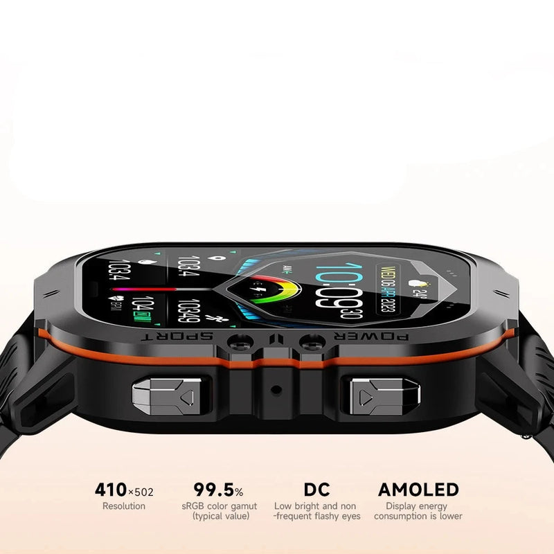 Relógio Smartwatch com Tela AMOLED - Time