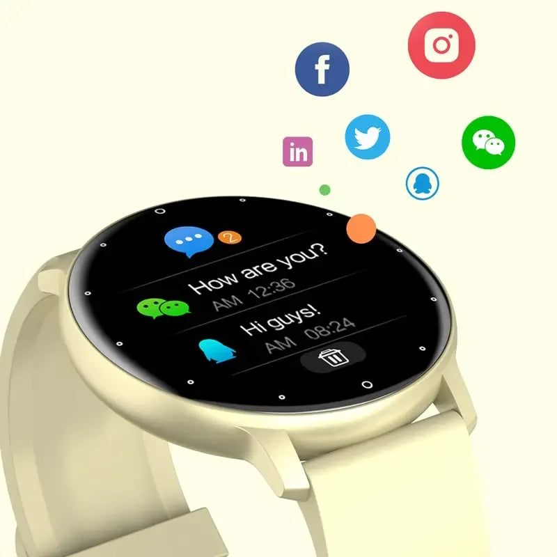 Smartwatch Multifuncional com Monitoramento de Saúde e Notificações - Agile